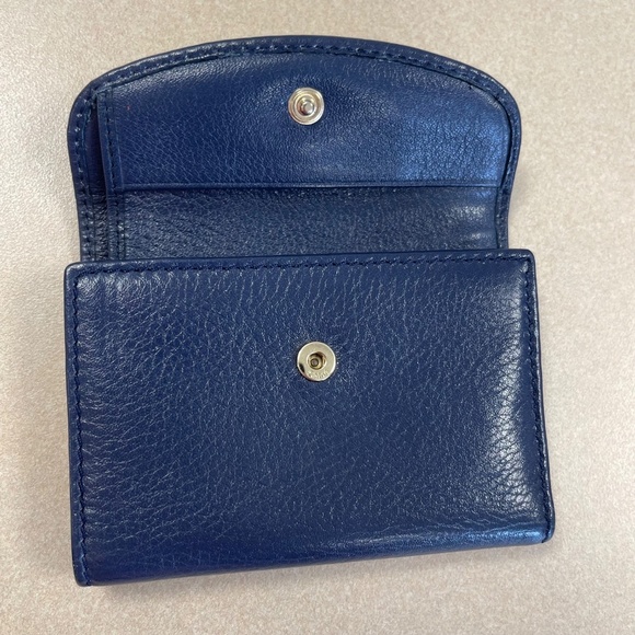 CHLOE Lily Trifold Wallet - Capri Blue - Preowned - Picture 3 of 13